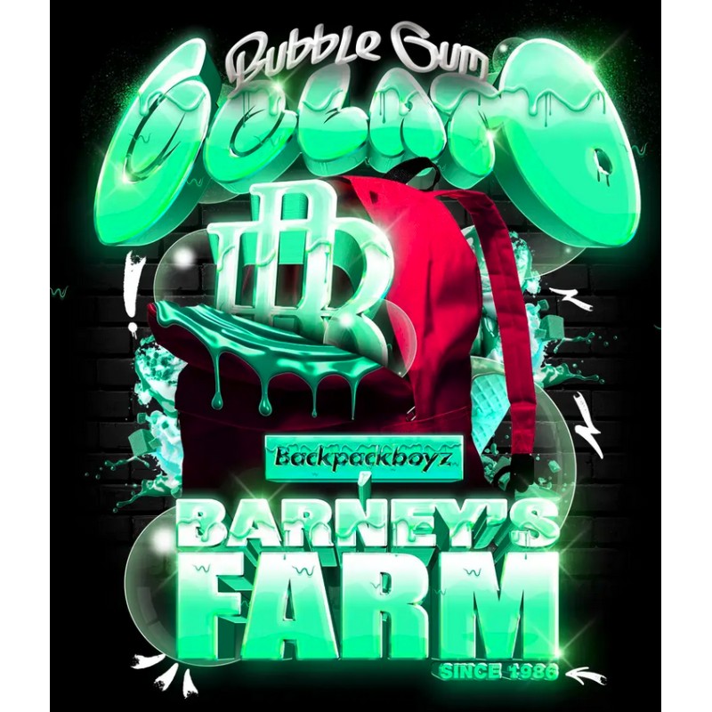BUBBLEGUM GELATO · Barneys Farm · sementes de maconha · Fem
